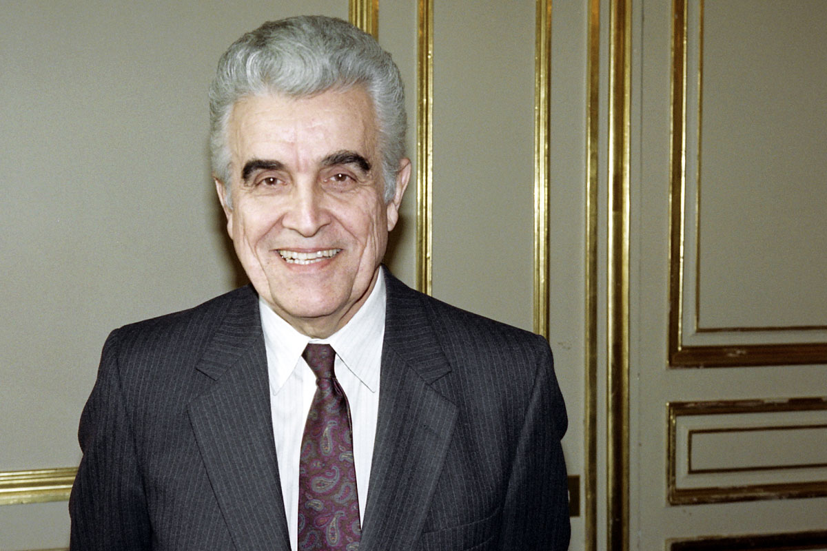 René Girard. (Foto: AFP)