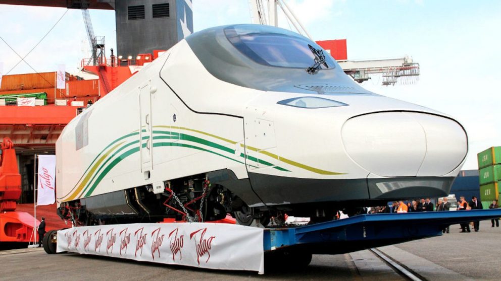Uno de los trenes Talgo que recorrerán el AVE a La Meca. (Foto: EFE)