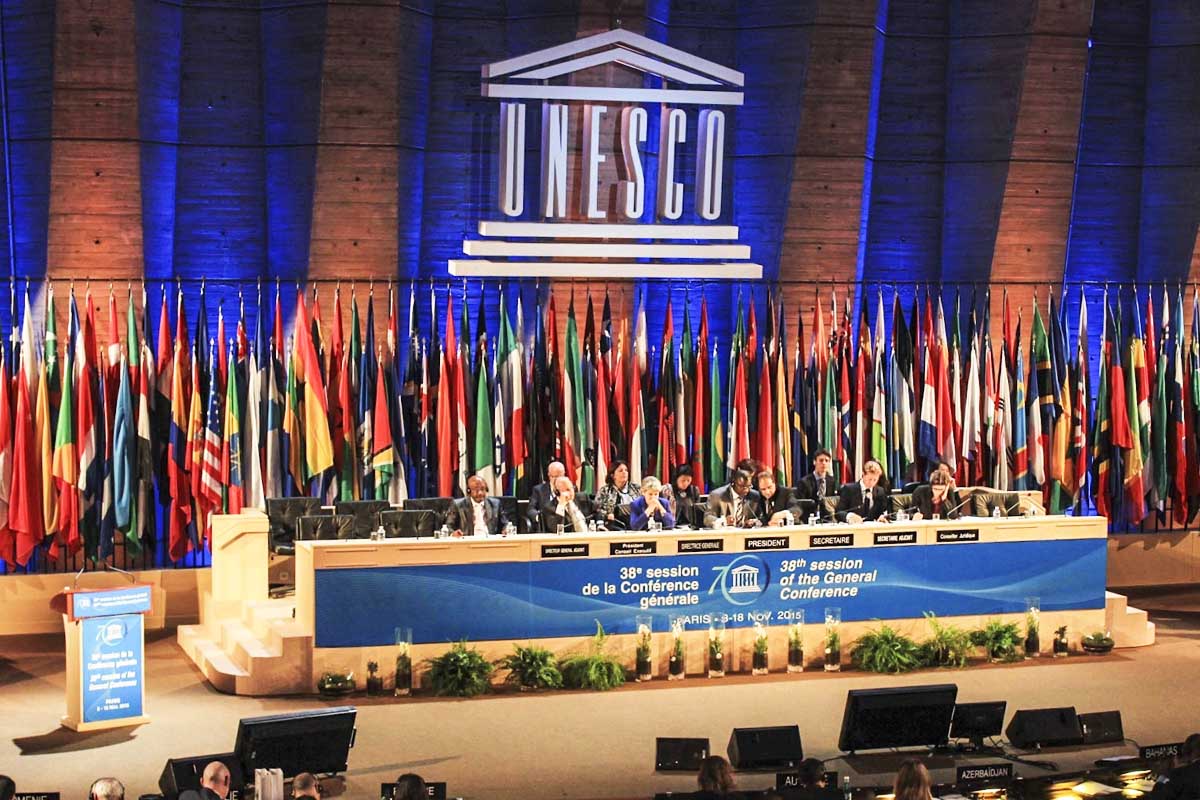 La UNESCO, durante la reunión en la que se votó en contra de la inclusión de Kosovo (Foto: Getty)