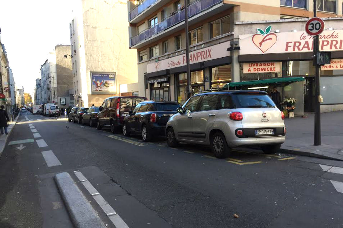 Calle en la que fue encontrado el coche (Foto: Nuria Val)