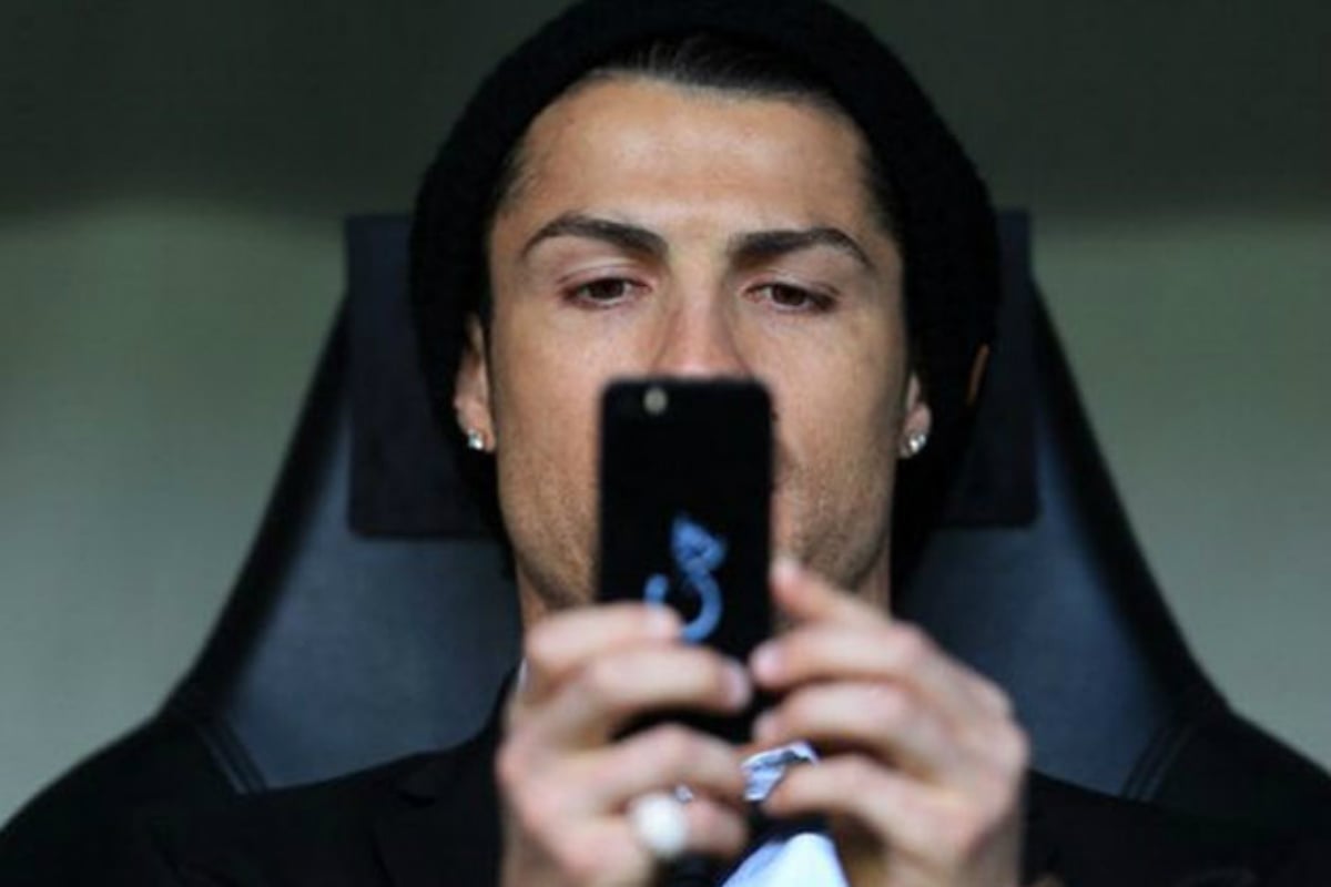 Cristiano Ronaldo, un habitual en las redes sociales
