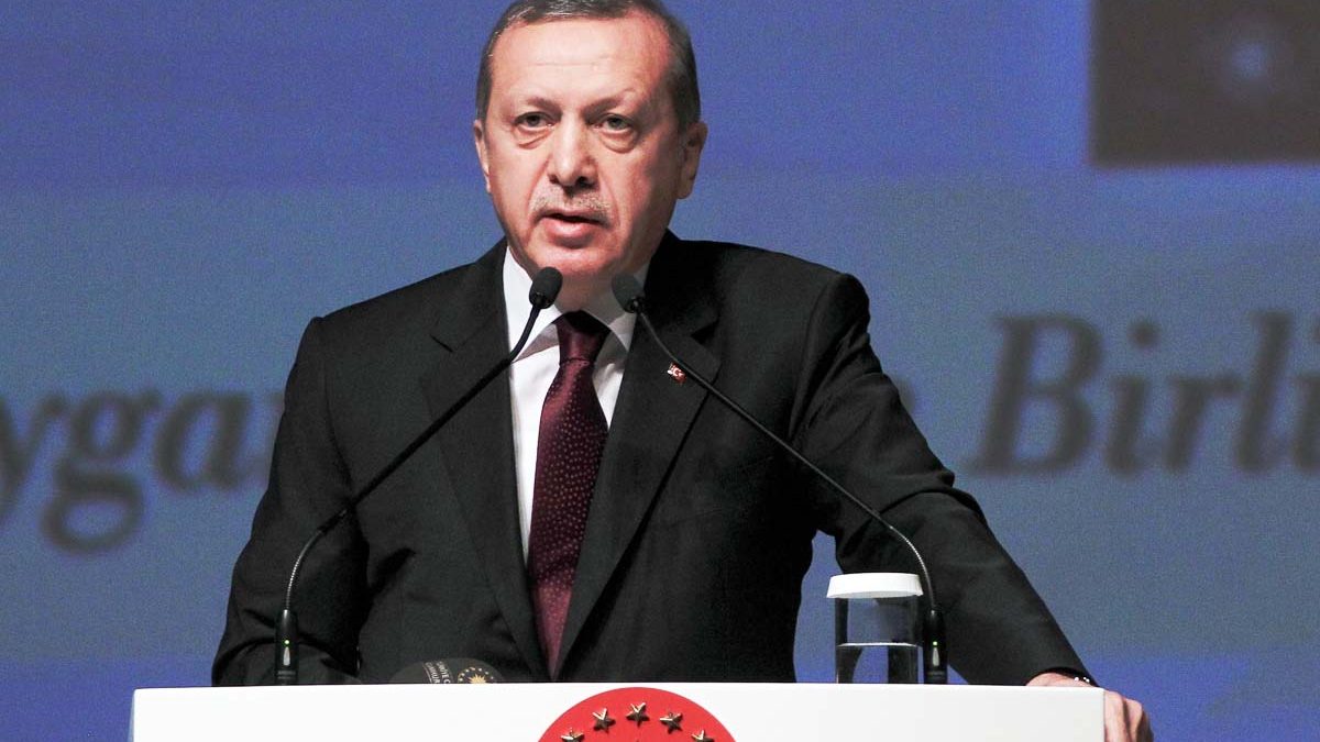 El presidente de Turquía, Recep Tayyip Erdogan, en una comparecencia pública. (Foto: Getty)