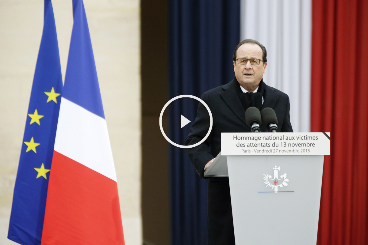 François Hollande, presidente de Francia. (Foto: AFP)