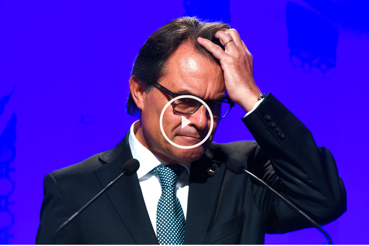 Artur Mas, presidente en funciones de la Generalitat