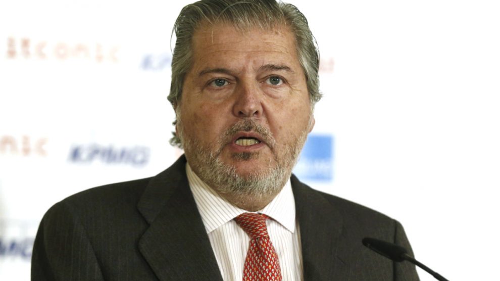 El ministro de Educación, Íñigo Méndez de Vigo.