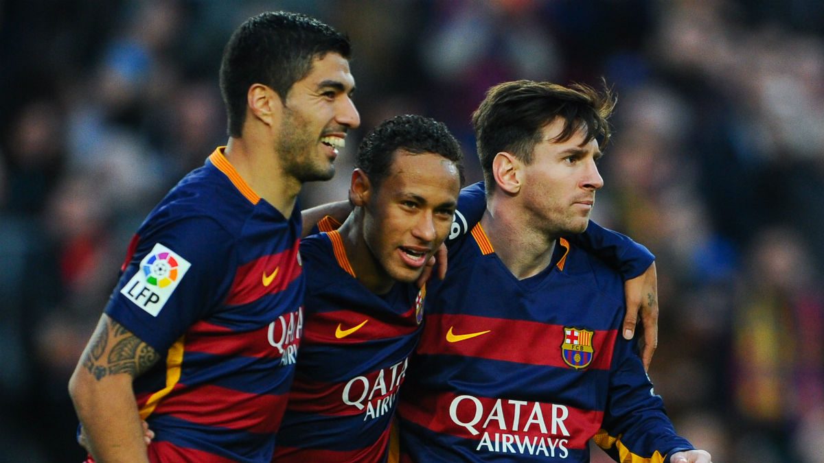 Neymar confirma que la MSN y el vestuario del Barcelona hablan en castellano. (Getty)