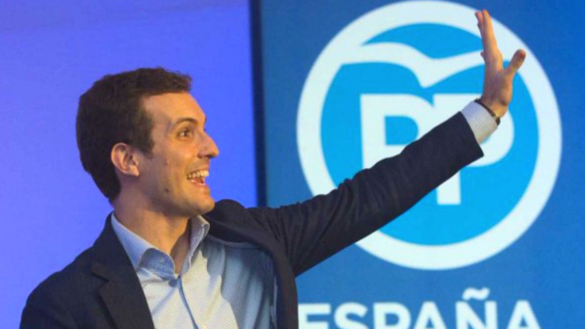 El vicesecretario de Comunicación del PP, Pablo Casado (Foto: Twitter)