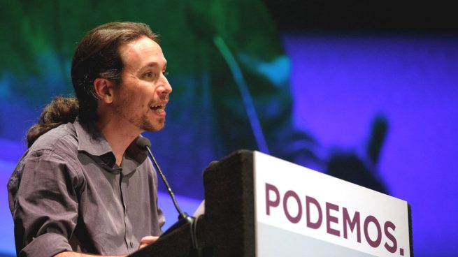 El secretario general de Podemos, Pablo Iglesias