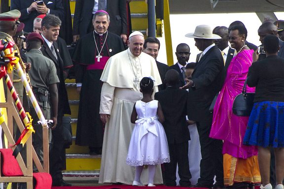 Uganda aclama al Papa Francisco