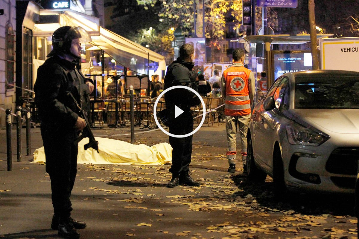 Terror en la noche del 13N en París. (Foto: Getty)