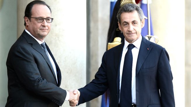 Atentados de París-13N-Holland-Sarkozy