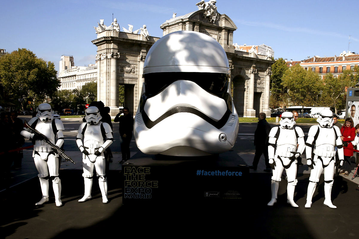 Réplicas de la famosa saga Star Wars (Foto: Efe)