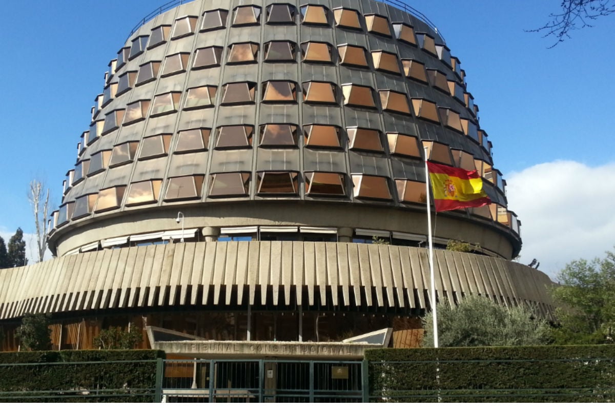 Fachada del Tribunal Constitucional.