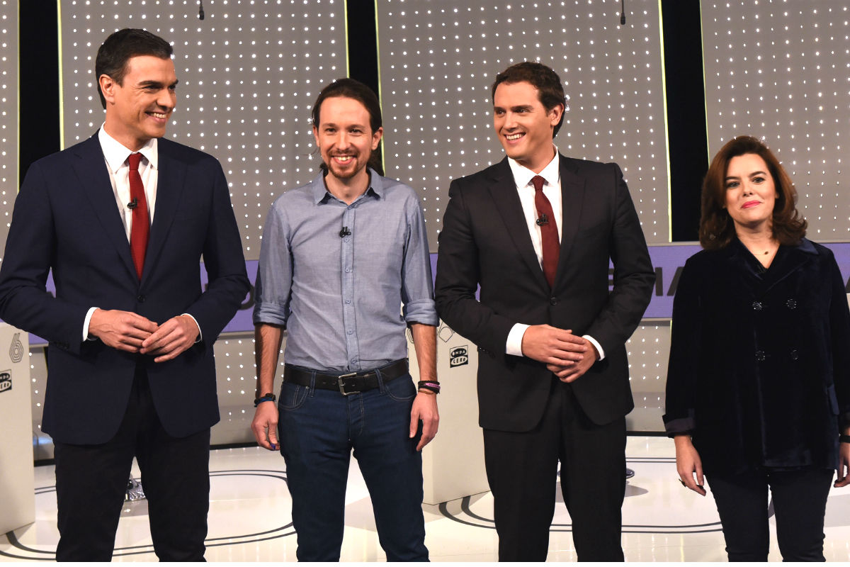 RTVE invita de manera oficial a Rajoy, Sánchez, Iglesias y Rivera a un debate a cuatro