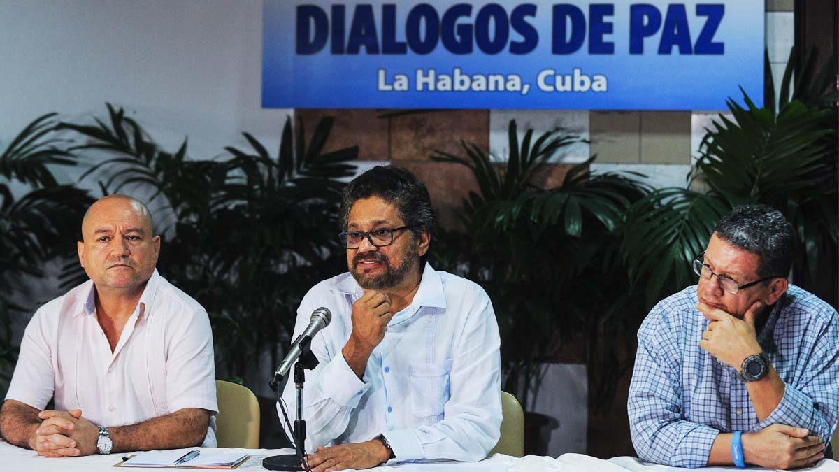 Negociadores de las FARC en La Habana. (Foto: AFP)