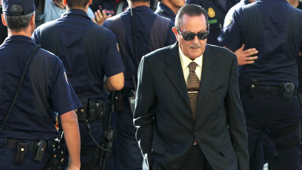 El ex alcalde de Marbella, Julián Muñoz, acude a los Juzgados a declarar (Foto: Getty)