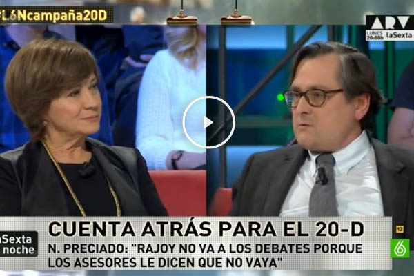 Francisco Marhuenda: “Rajoy es honrado y eficiente”