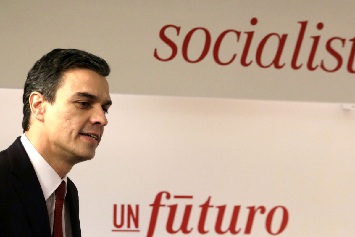 Pedro Sánchez,secretario general del PSOE (Foto: Efe)