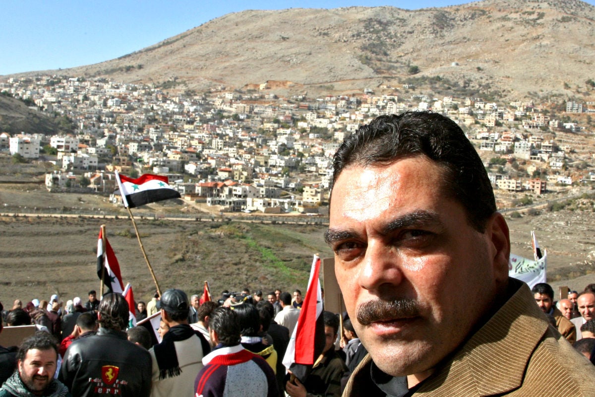 El libanés Samir Kuntar en un rally celebrado en Siria. (Foto: Reuters)