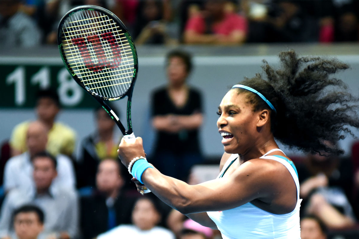 Serena Williams durante uno de sus últimos partidos. (Foto: Getty)