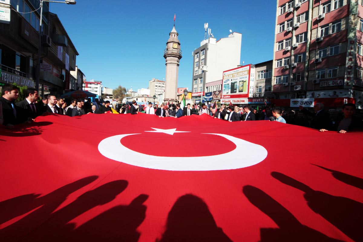Protestas en Ankara contra Israel hace dos años (Foto: Getty)