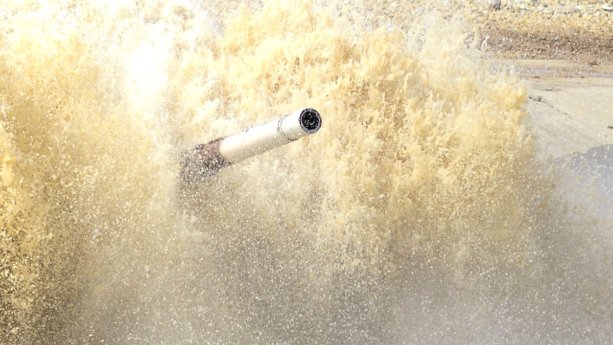 Un tanque haciendo maniobras (Foto:GETTY)