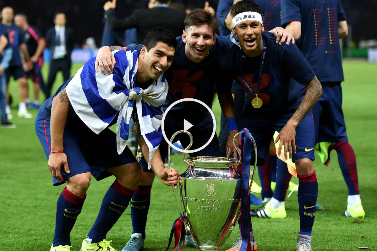 El Barcelona cierra un gran 2015. (Getty)