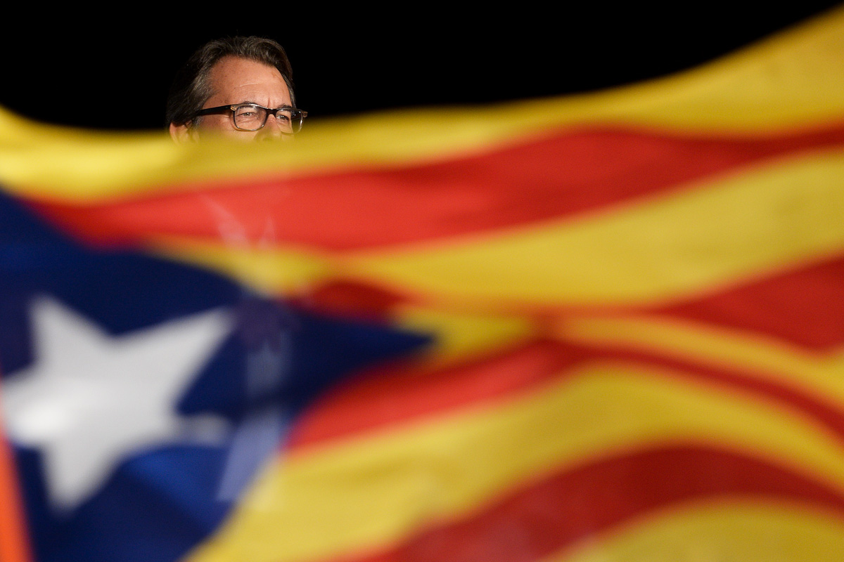 Artur Mas, presidente en funciones de la Generalitat. (Foto: AFP)