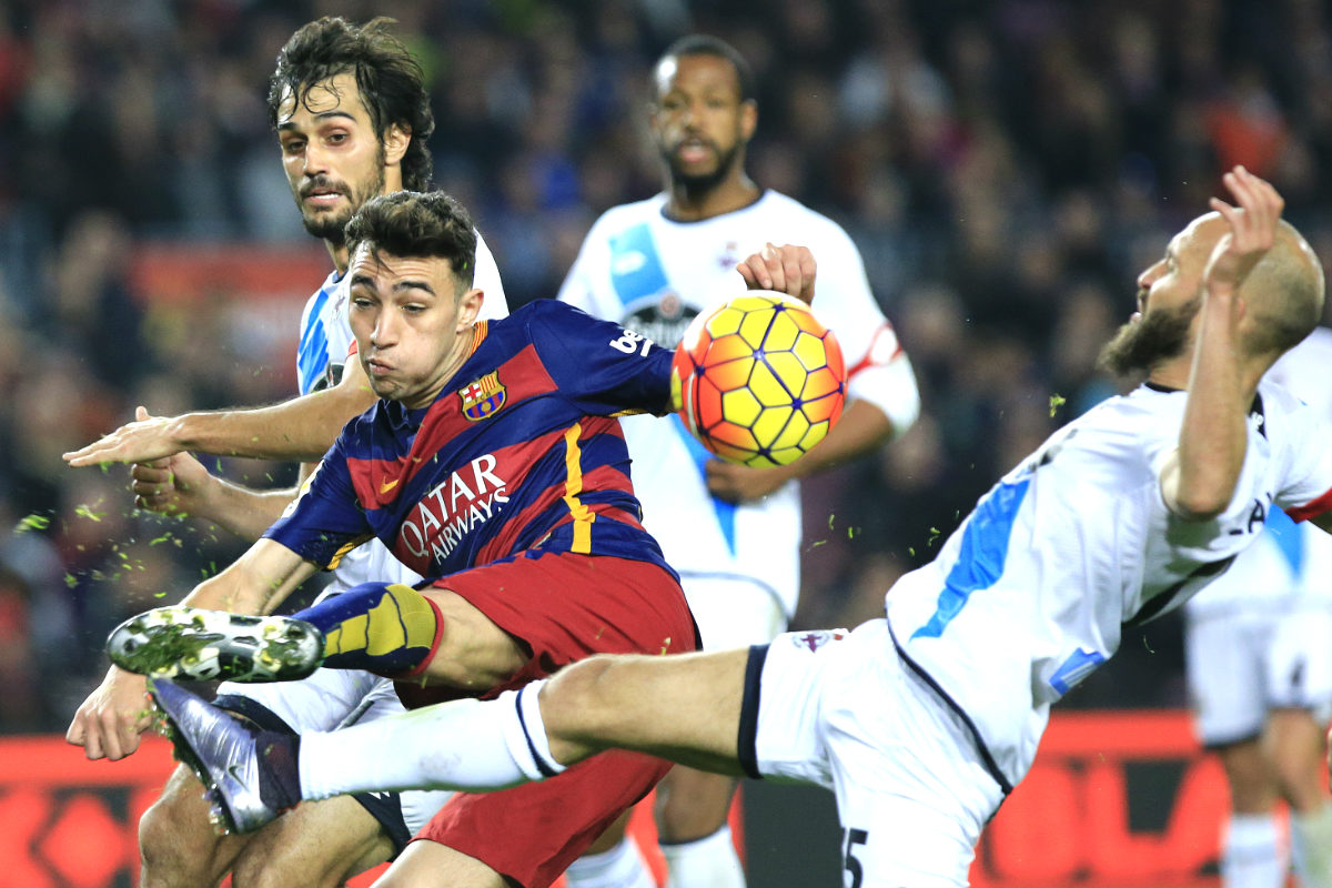 El Barcelona se dejó los primeros puntos en el Camp Nou esta temporada (AFP)