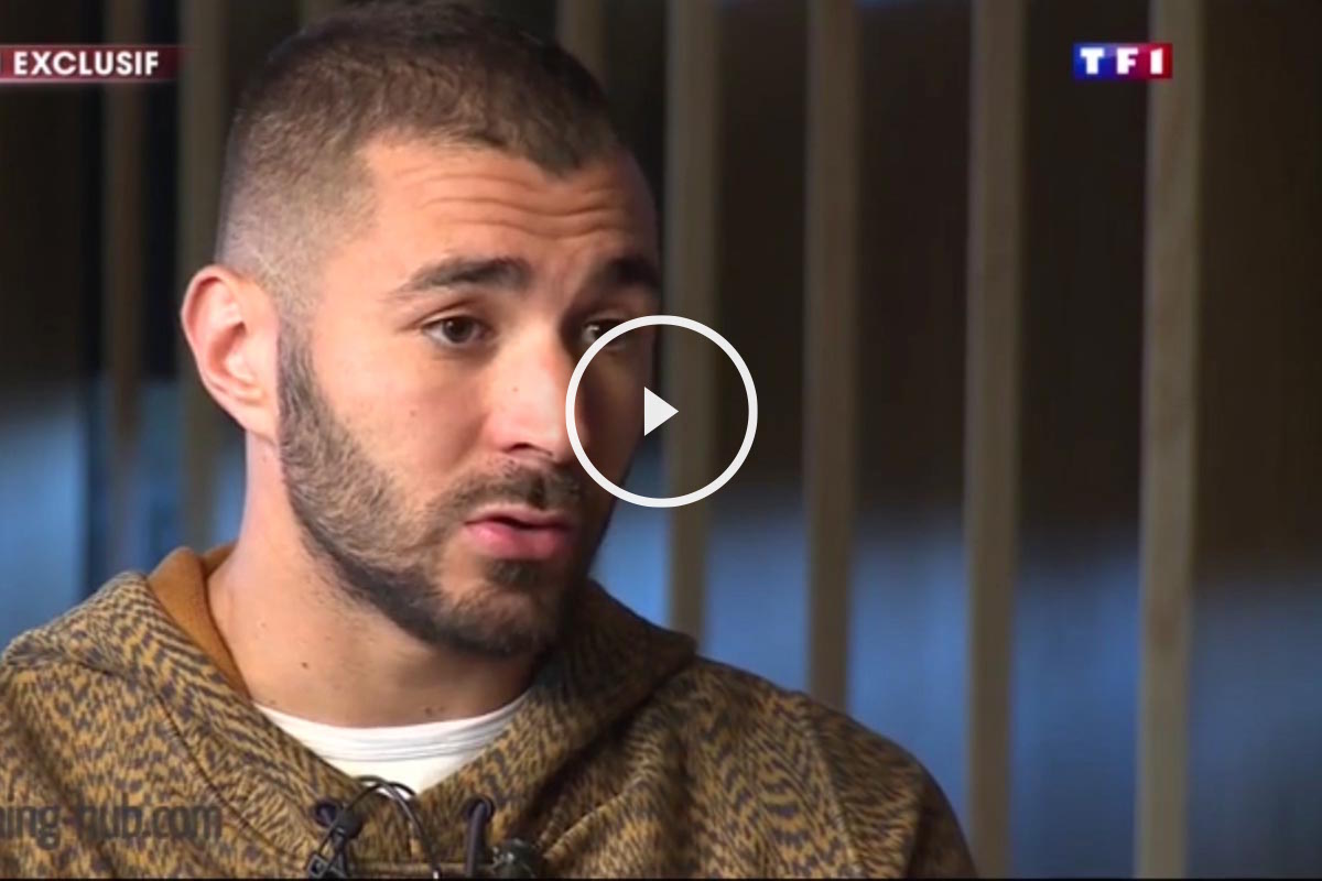 Benzema, en una entrevista con la TF1