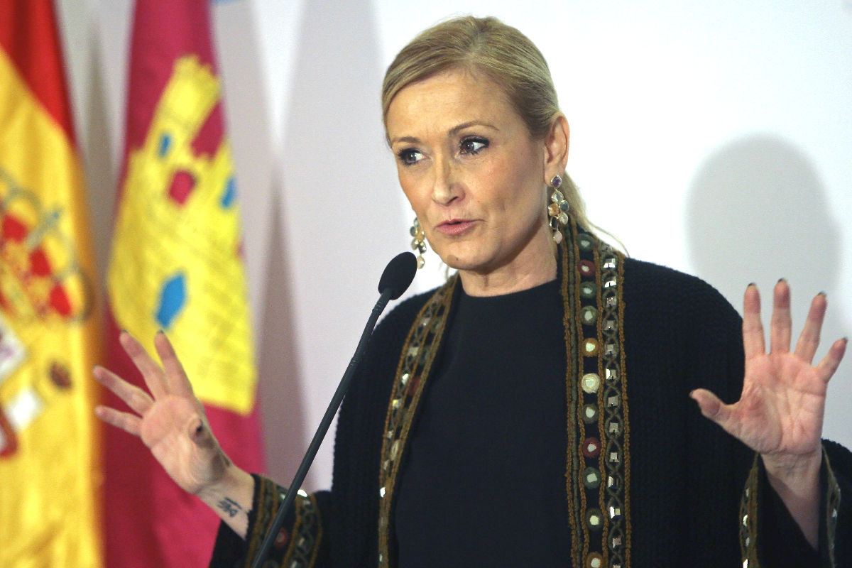La presidenta de la Comunidad de Madrid, Cristina Cifuentes (Foto: Efe)