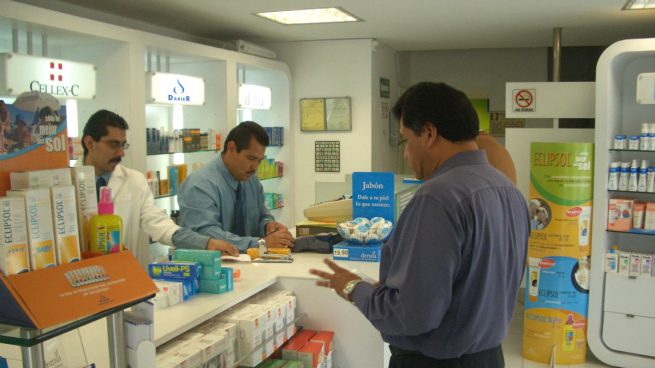 Oficina de farmacia (Foto: Eliazar Parra, con licencia CC BY 2.0).