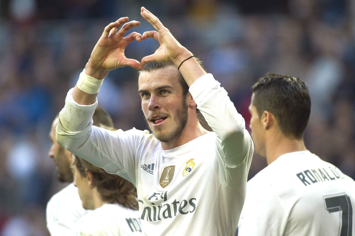 Gareth Bale marcó al Getafe (AFP)