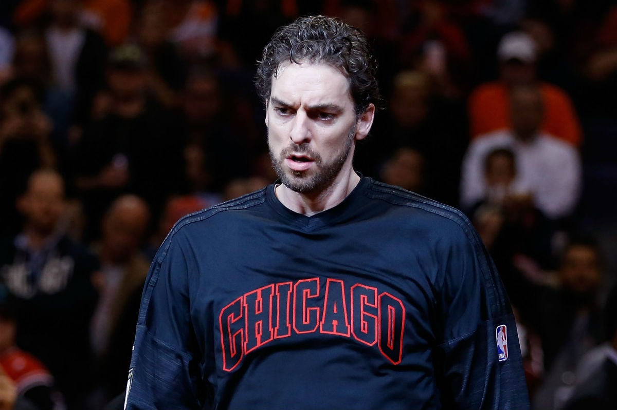 Pau Gasol, con los Chicago Bulls esta temporada.