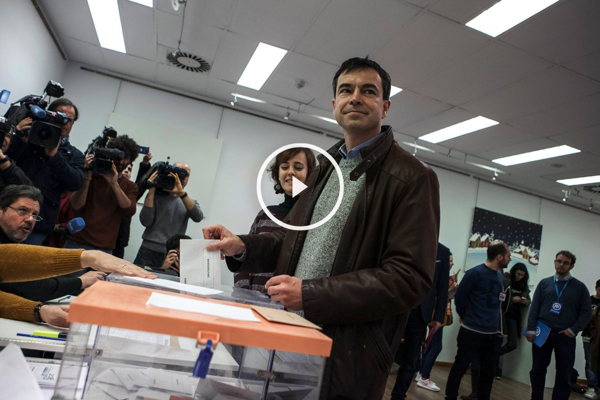 Andrés Herzog aspira a mantener a UPyD en el Congreso. (Foto: EFE)