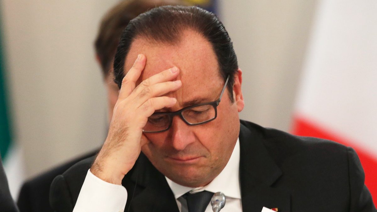 François Hollande, presidente de Francia. (Foto: AFP)