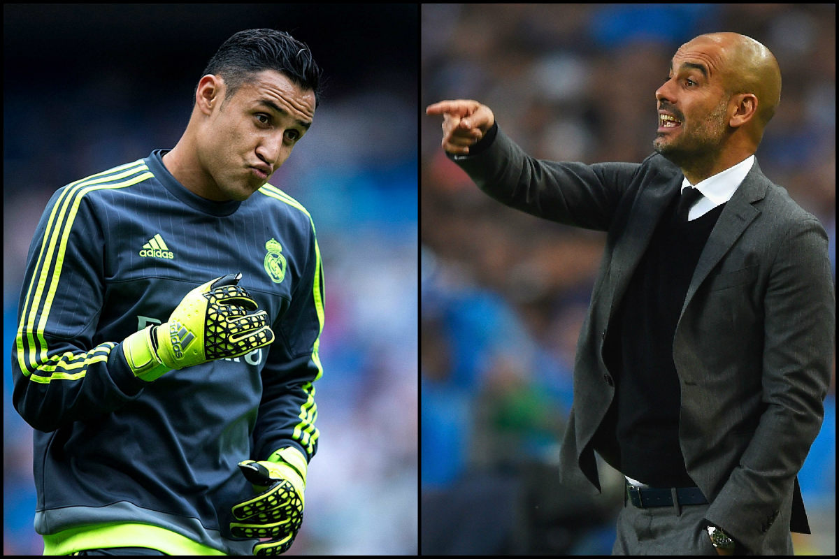 keylor-navas-pep-guardiola-manchester-city