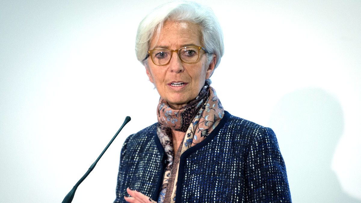 Christine Lagarde, presidenta del Banco Central Europeo (Foto: AFP).