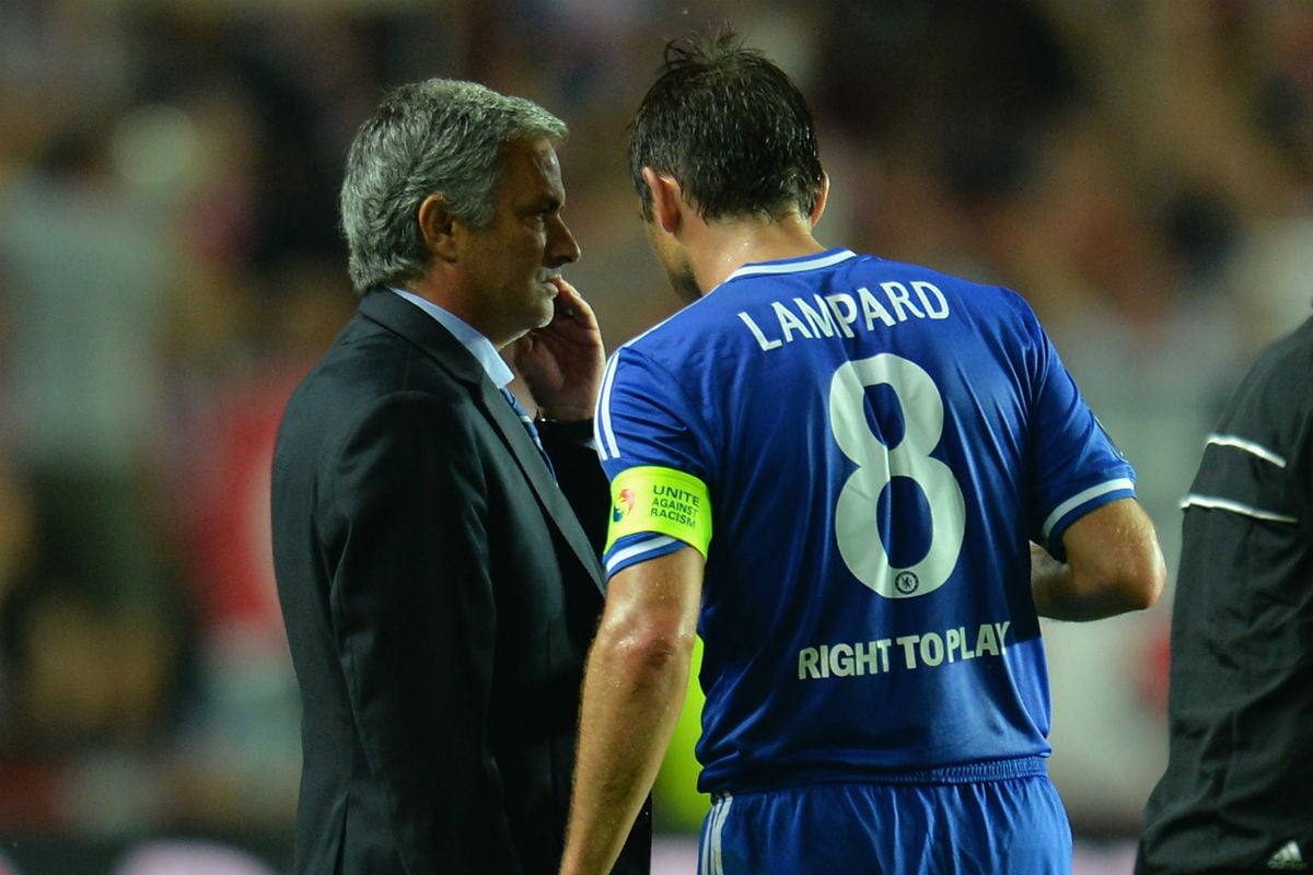 José Mourinho y Lampard coincidieron en el Chelsea (Getty)