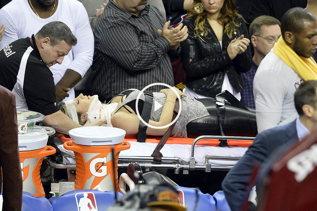 Lebron arrolló a la mujer de Jason Day (Reuters)