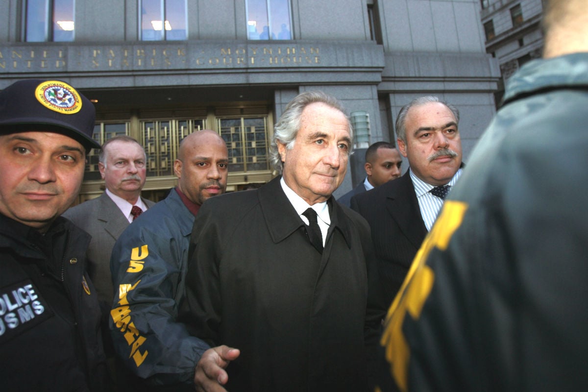 Bernard Madoff, el discípulo de Ponzi más conocido en el mundo (Foto: GETTY).