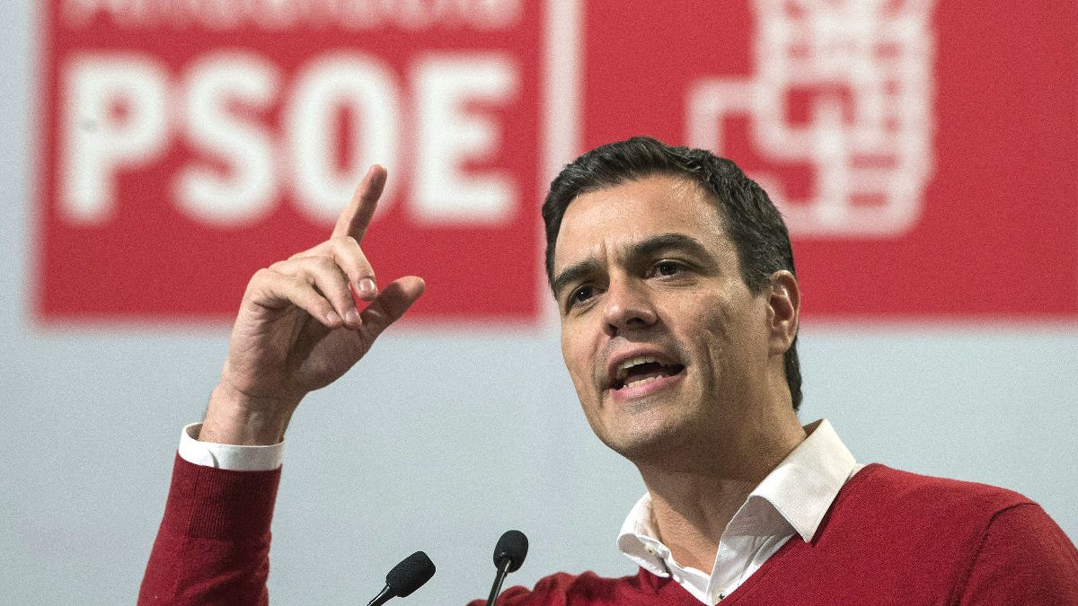 El candidato a la presidencia del Gobierno por el PSOE, Pedro Sánchez (Foto: Efe)