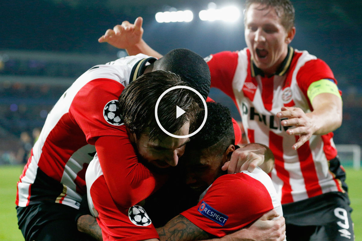 El PSV se medirá al Atlético en los octavos de la Champions League (Getty)