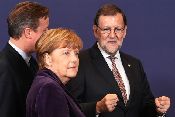 Rajoy-Cameron-Merkel