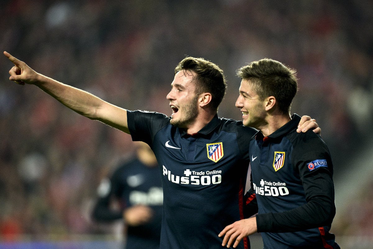 Saúl y Vietto dieron el triunfo al Atleti con sus goles (AFP)