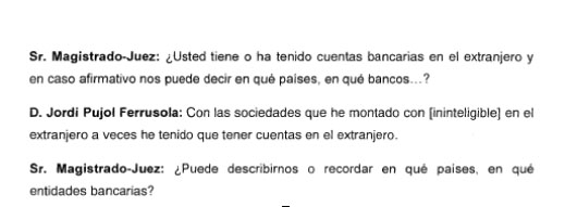 Pujol Jr. mintió al juez Ruz en 2014: «Nunca he tenido cuentas en Andorra»