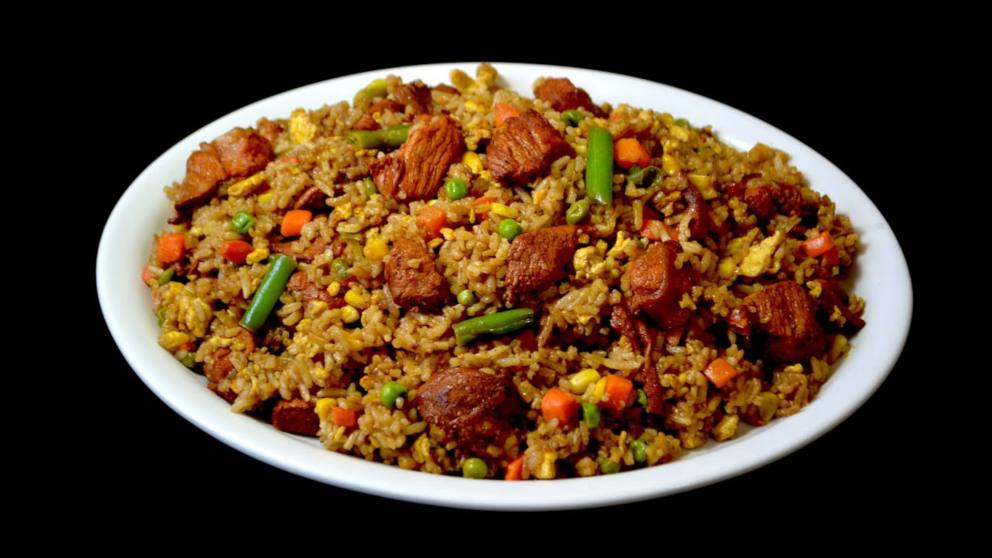 Arriba 69+ imagen receta arroz cantones china wok