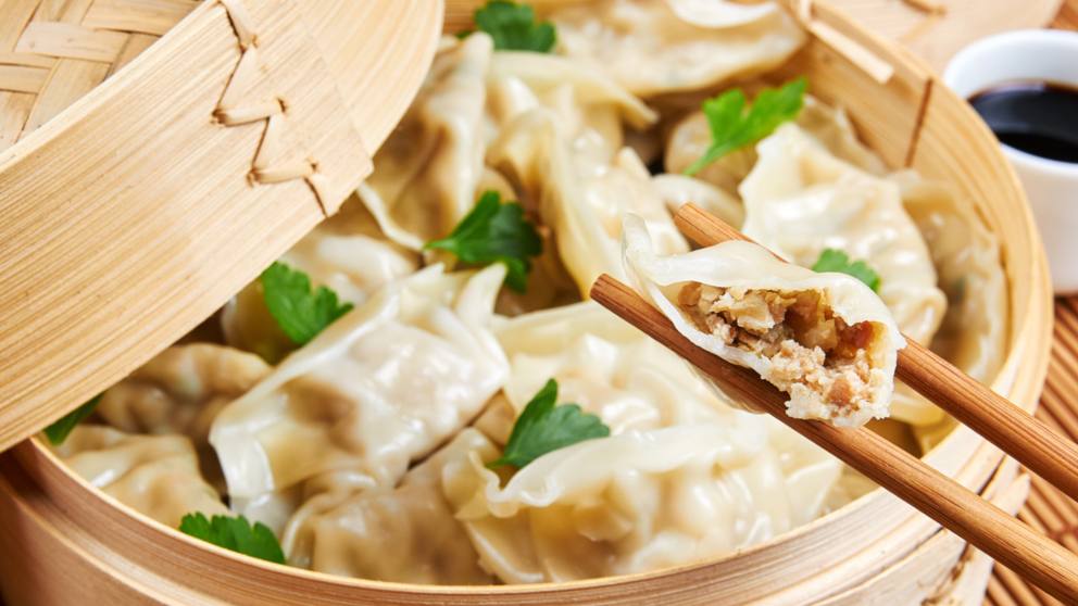 Receta de Masa de dumplings casera sin gluten