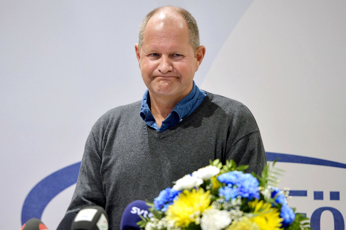 El jefe de la policía nacional sueca, Dan Eliasson, durante la conferencia de este lunes en Salen.(Foto: Reuters)