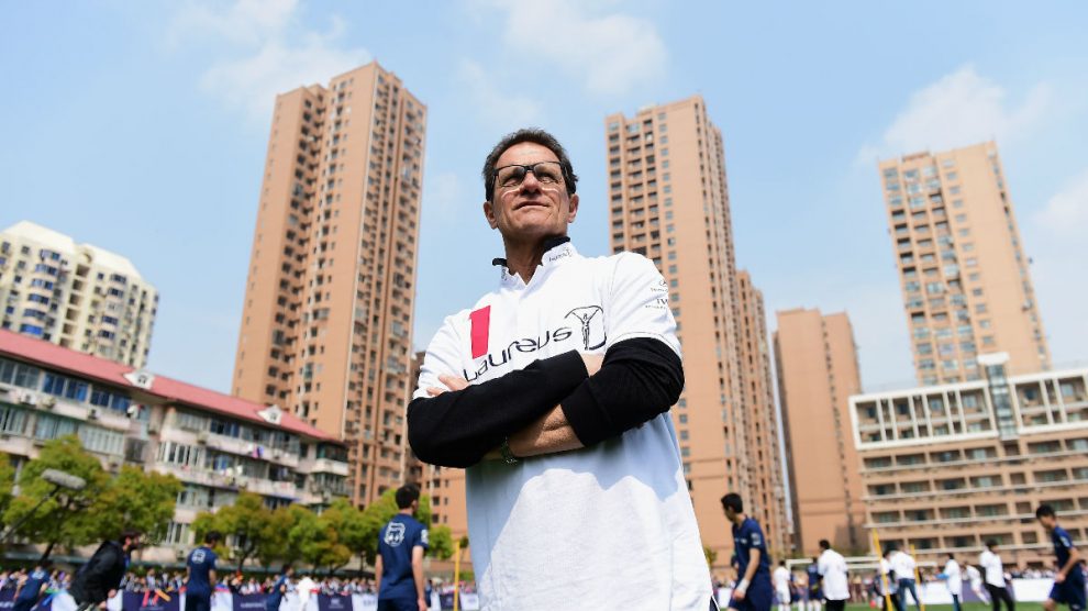 Fabio Capello tiene dos Ligas con el Real Madrid.